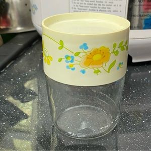 Pyrex Store N See Wildflowers Canister